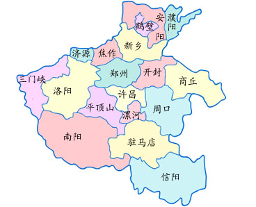 河南地圖