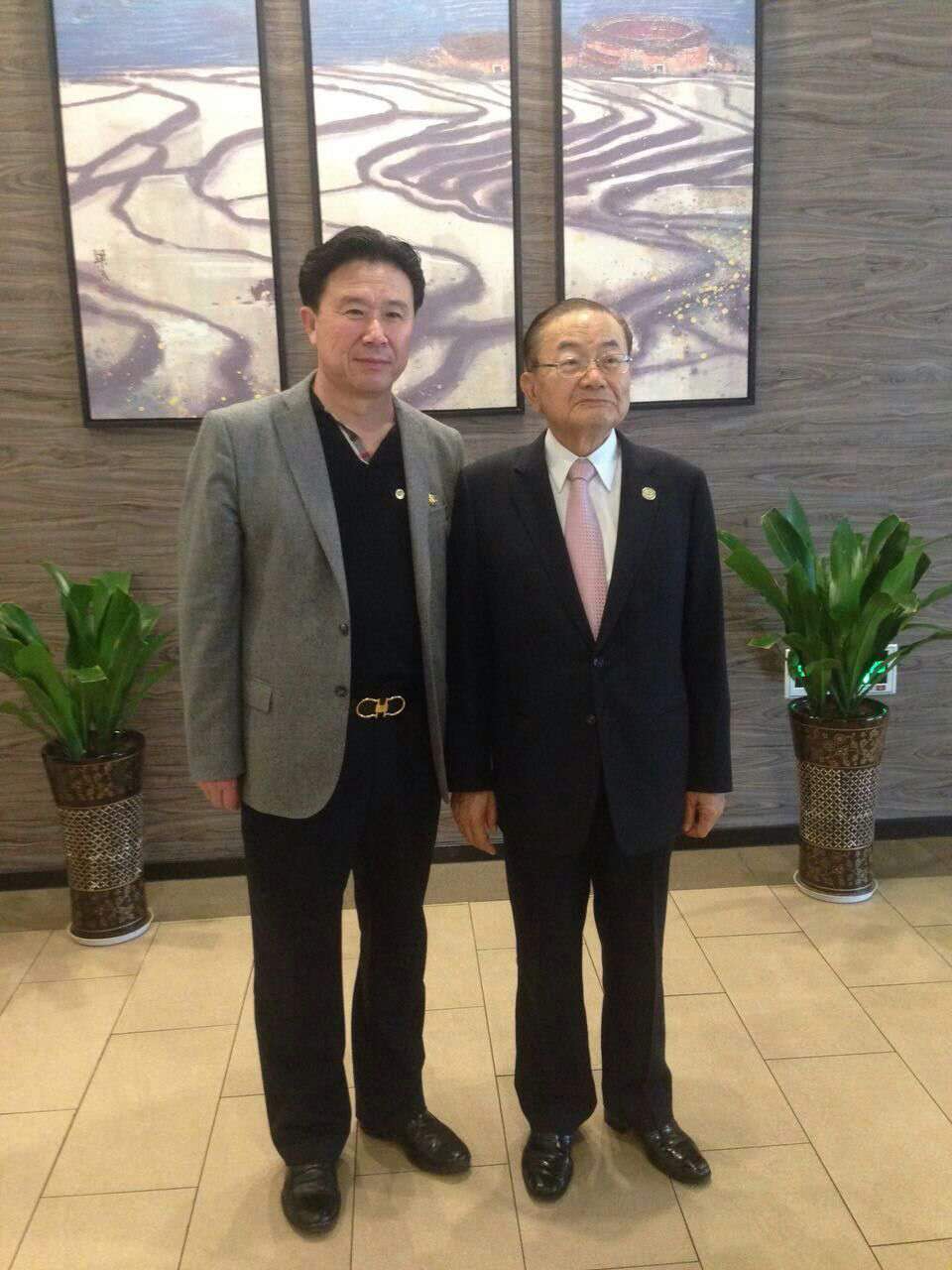 與台灣國民黨秘書長榮譽副主席詹春柏先生
