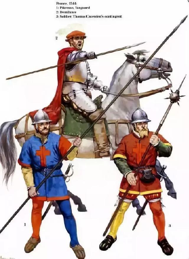 亨利八世晚期的步兵與騎兵
