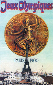 1900年巴黎第二屆奧運會街頭海