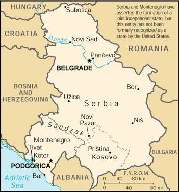 塞爾維亞和黑山