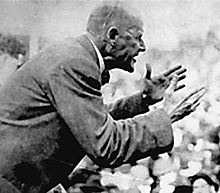 1912年德布斯在競選演講