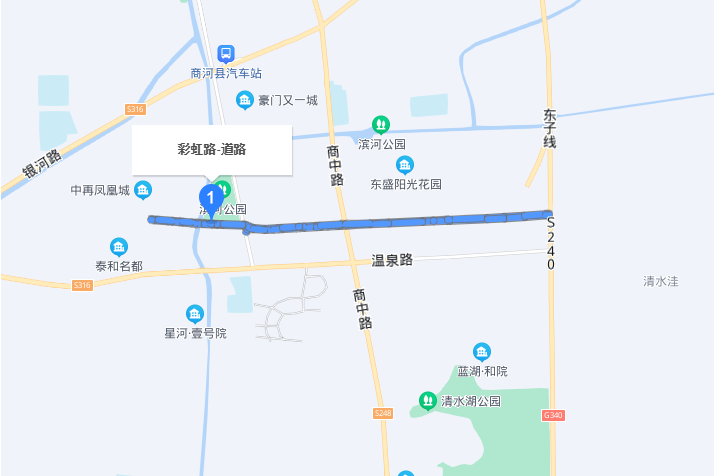 彩虹路(山東省濟南市商河縣彩虹路) 彩虹路(山東省濟南市商河縣彩虹路)