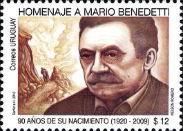 馬里奧·貝內德蒂紀念郵票