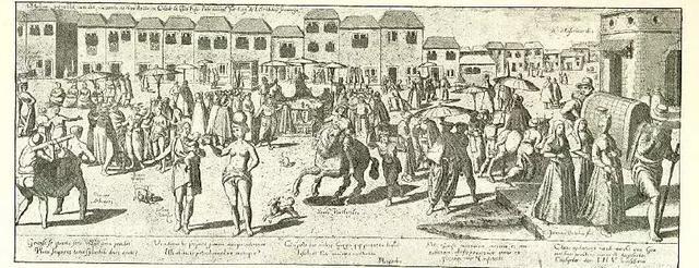 1583年的葡屬果阿市場