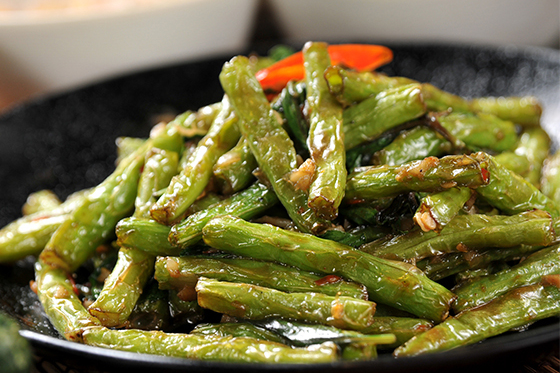 辣炒四季豆 辣炒四季豆