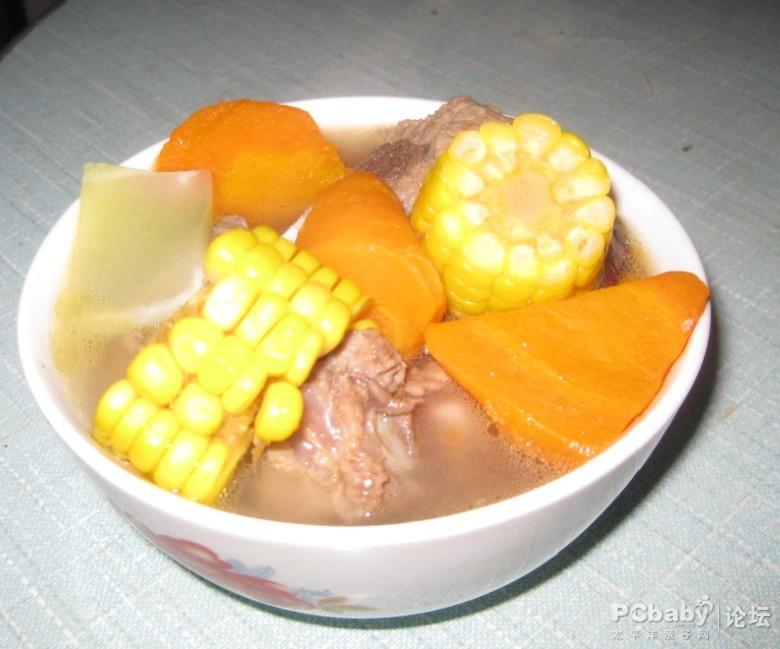 香濃玉米排骨湯