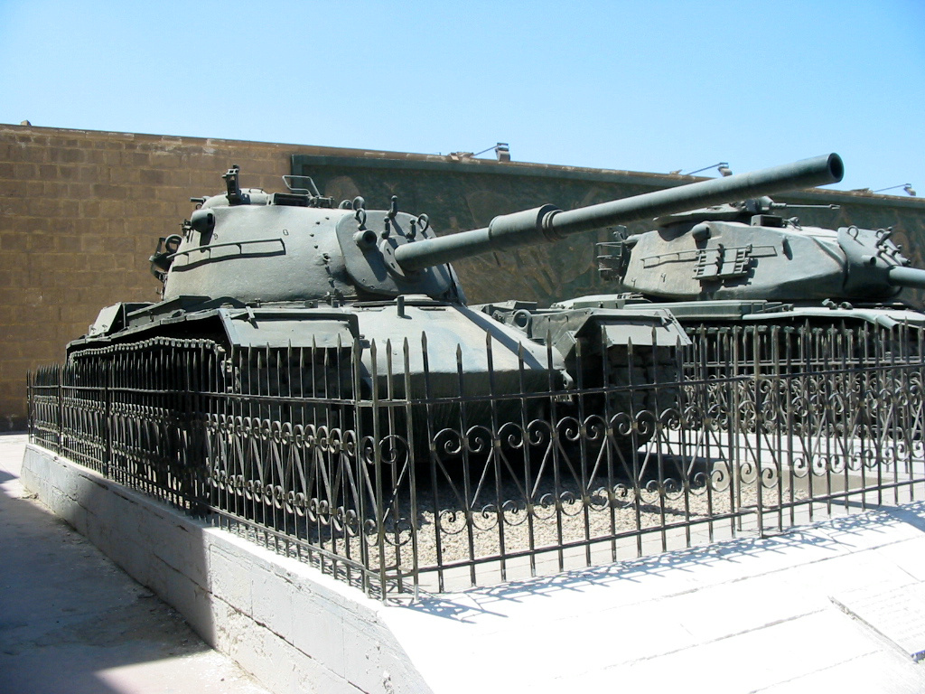埃及繳獲的以色列M48中型坦克