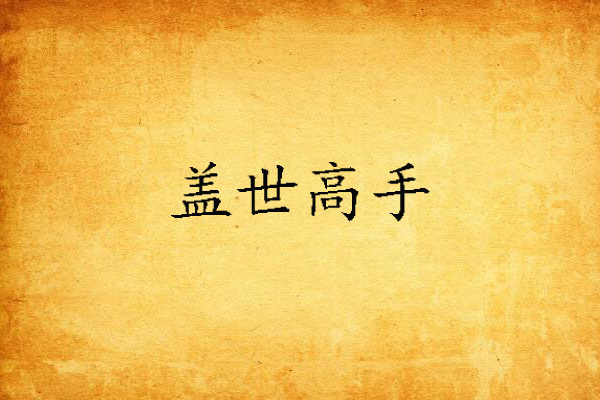 蓋世高手(弄槍創作的網路小說)