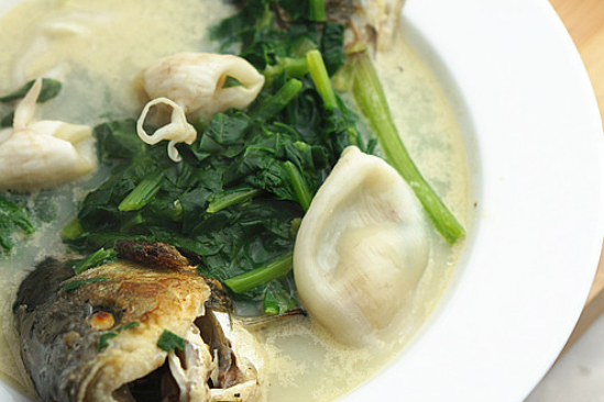 鮮魚菠菜湯 鮮魚菠菜湯
