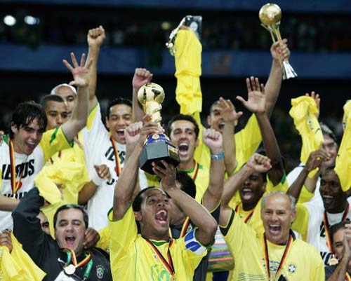 2005聯合會杯冠軍巴西隊
