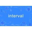 interval(英文單詞) interval(英文單詞)