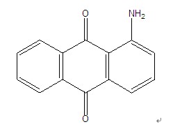 1-氨基蒽醌結構式