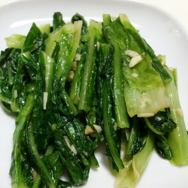 蒜蓉麥菜 蒜蓉麥菜