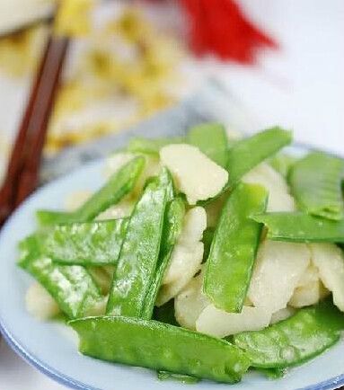 豆苗炒荸薺 豆苗炒荸薺