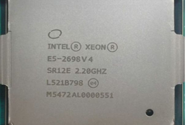 Intel Xeon E5-2698 v4 Intel Xeon E5-2698 v4