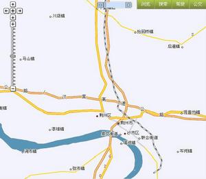 郢城鎮地圖
