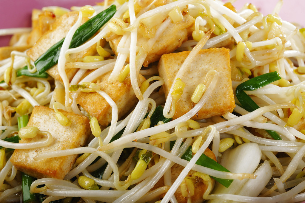 豆芽豆腐