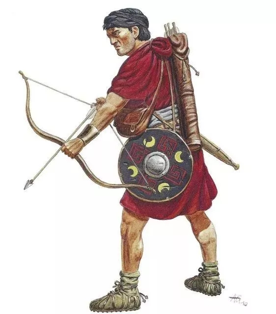 為羅馬軍隊作戰的克里特弓箭手