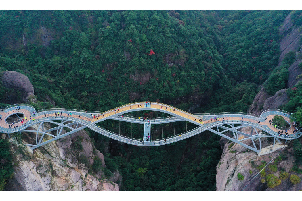 如意橋(浙江省台州市仙居縣神仙居景區如意橋) 如意橋(浙江省台州市仙居縣神仙居景區如意橋)