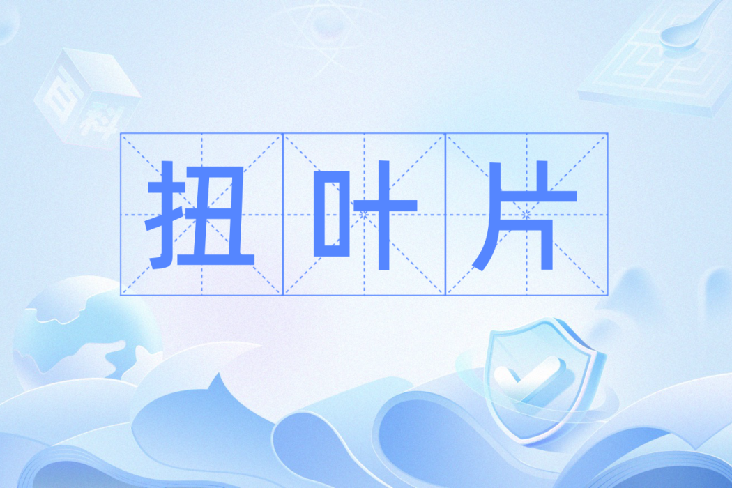 扭葉片 扭葉片