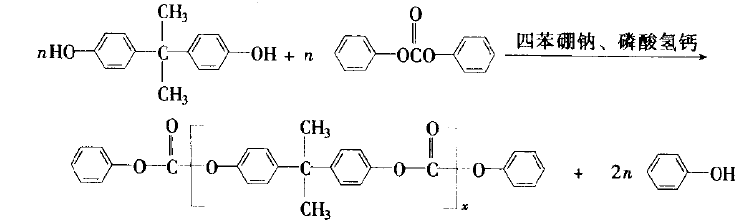 雙酚A和碳酸二苯酯反應原理
