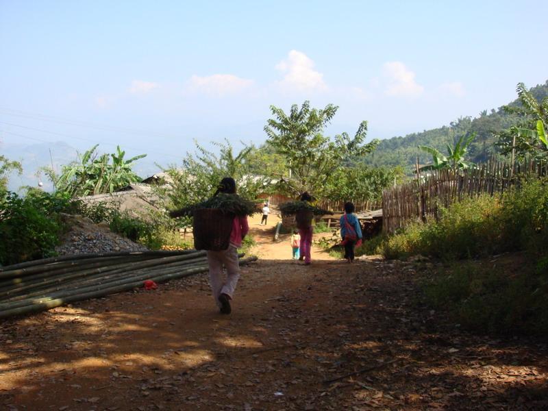 上回波村 上回波村