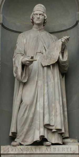 萊昂·巴蒂斯塔·阿爾伯蒂雕像