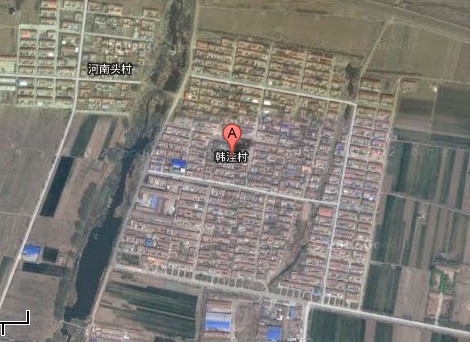 韓窪村谷歌地圖