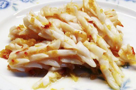 炒麥穗鮮魷 炒麥穗鮮魷
