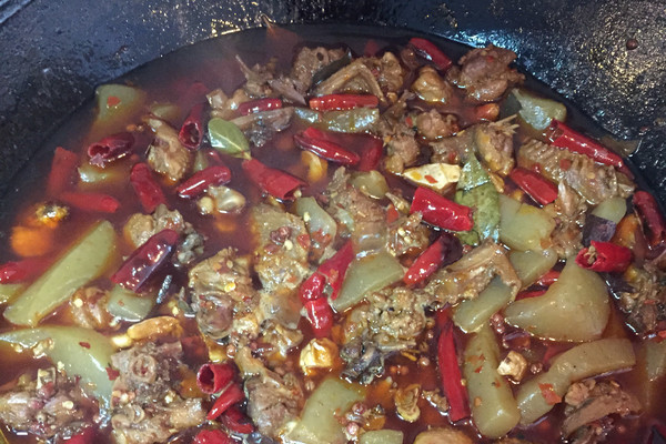 豆筍燒鴨子 豆筍燒鴨子