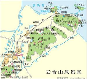 寶台山國家森林公園 導遊圖