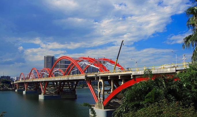 文惠橋線路長1072.98米