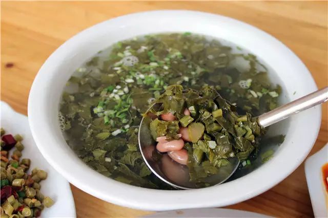 酸菜豆米湯