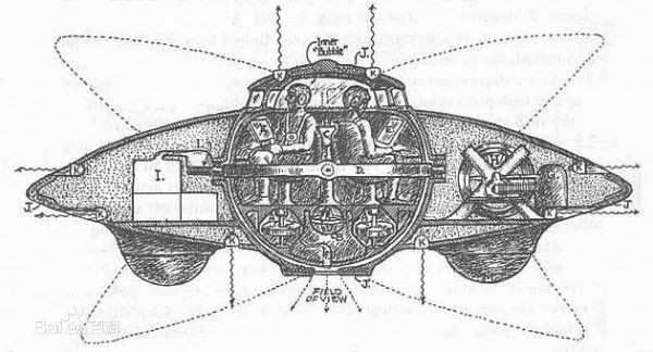 特斯拉的碟狀飛行器設計圖