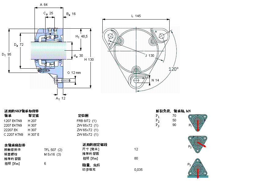 SKF FNL507B軸承 SKF FNL507B軸承