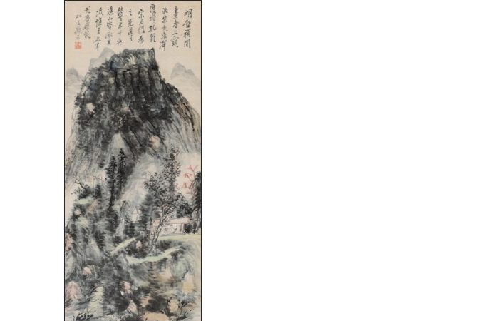 山間閒居 山間閒居