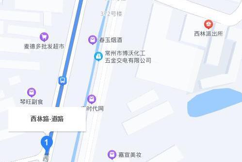 西林路(常州市西林路) 西林路(常州市西林路)