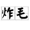 炸毛 炸毛