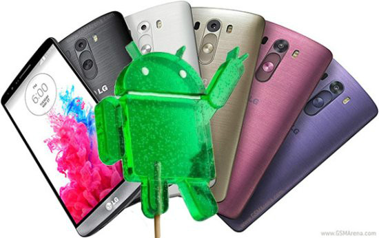 LG G3預計將於12月底更新Android 5.0