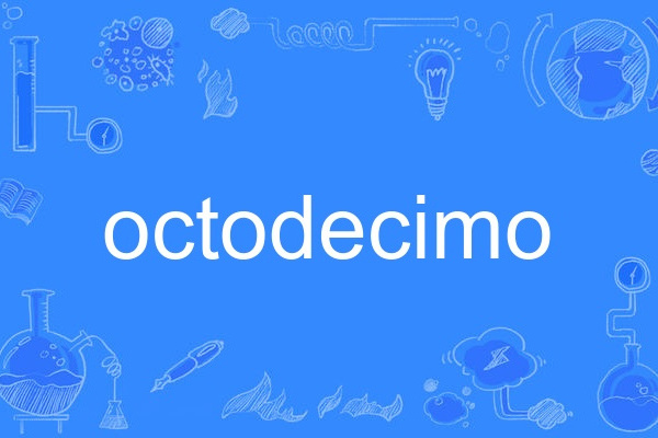 octodecimo octodecimo