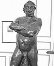 《裸體的抱臂巴爾扎克》：1892-1893