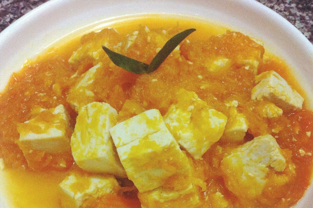 南瓜豆腐糊 南瓜豆腐糊