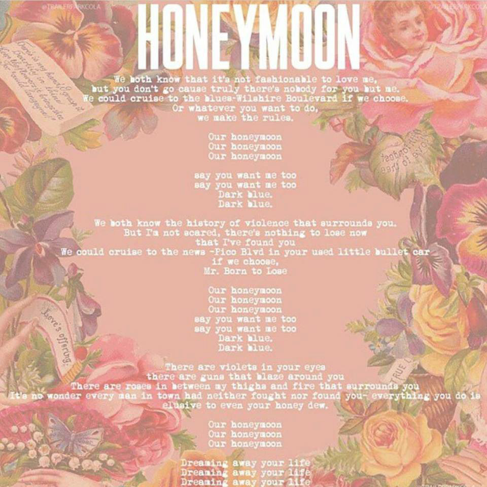 Honeymoon(拉娜·德雷個人單曲)