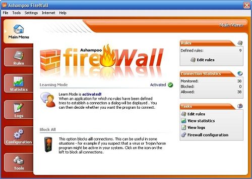 Ashampoo FireWall FREE Ashampoo FireWall FREE