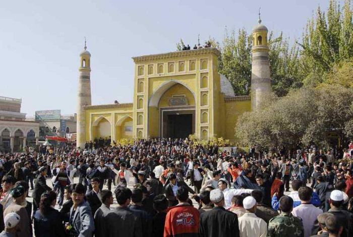 中國最大·新疆喀什艾提尕爾清真寺
