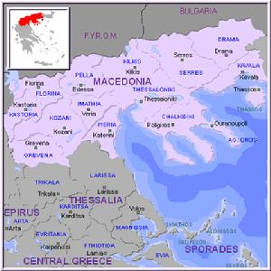 馬其頓行政區劃
