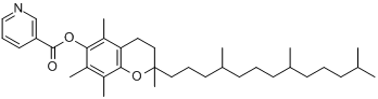 3,-4-二氫2,5,7,8-四甲基-2-（4,8,-12-三甲基十三烷基）-2H-1-苯基吡喃-6,3-吡啶甲酸酯