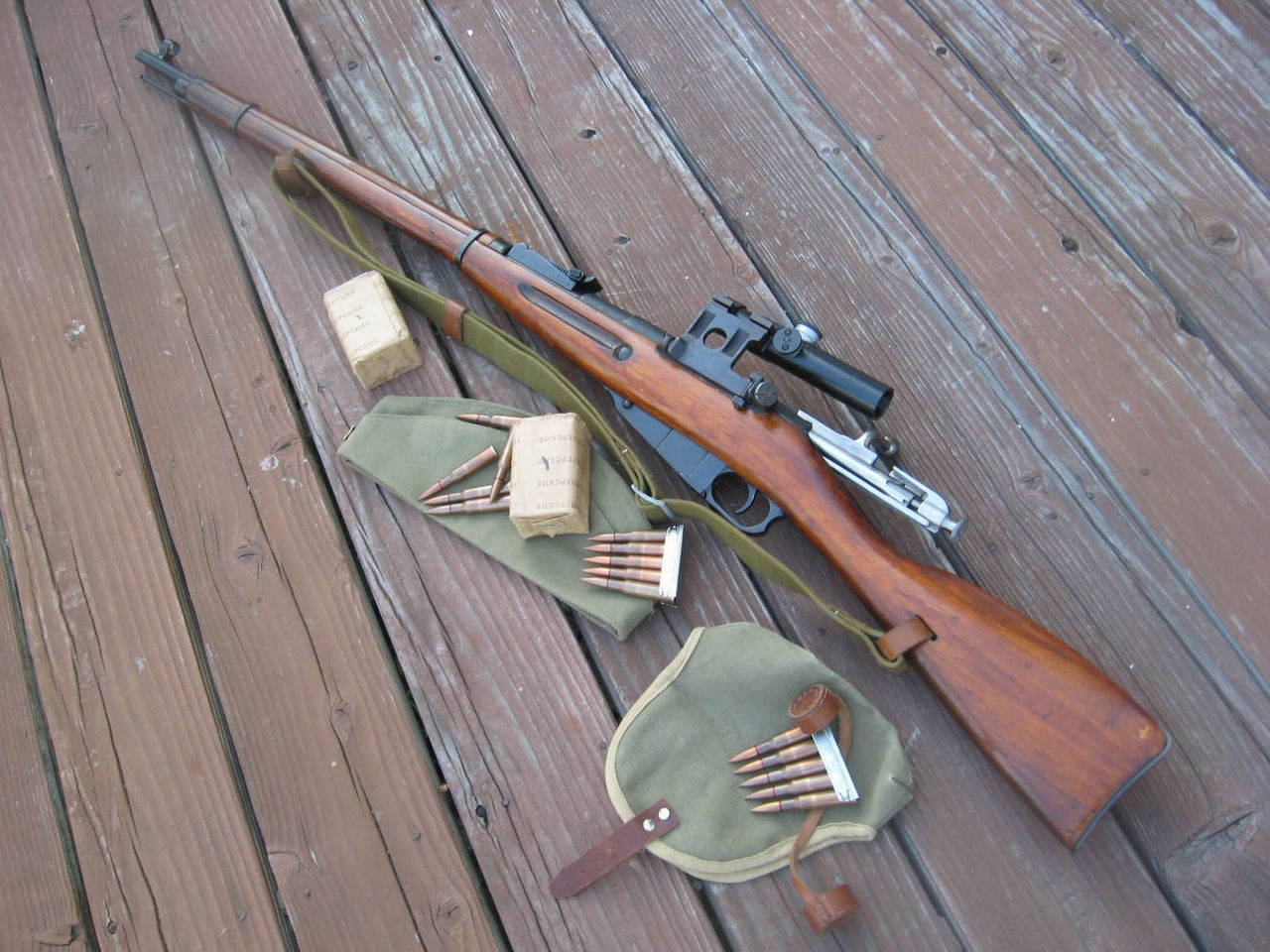 莫辛納甘M91-30狙擊步槍