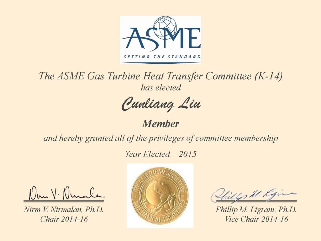 美國機械工程師協會(ASME)